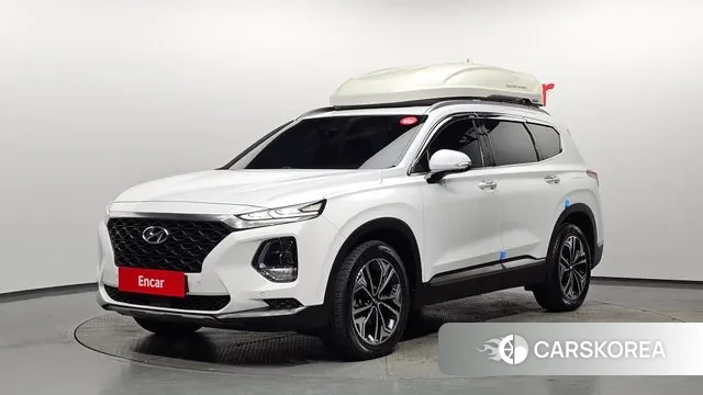 Hyundai Santa Fe TM 2018 Белый из Кореи