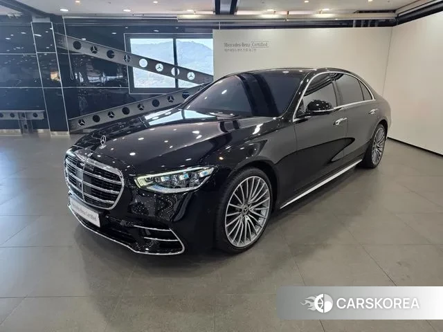 Mercedes-Benz S-Class W223 2023 Черный из Кореи