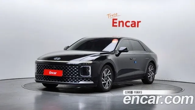 Hyundai Grandeur Hybrid (GN7) 2023 Черный из Кореи