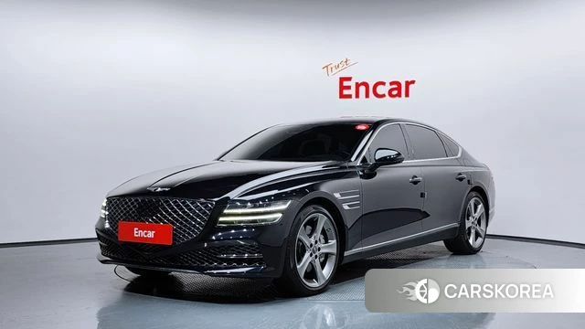 Genesis G80 (RG3) 2020 Черный из Кореи