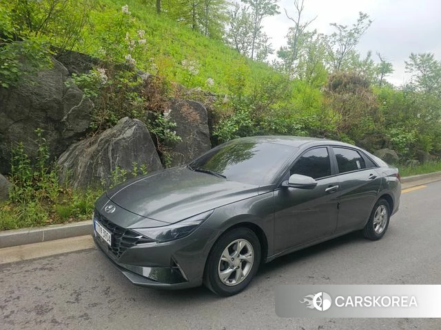 Hyundai Avante (CN7) 2022 Серый из Кореи