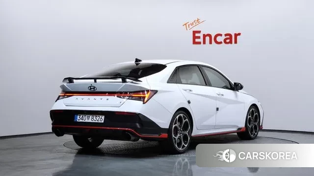 Hyundai The New Avante (CN7) 2025 Белый из Кореи