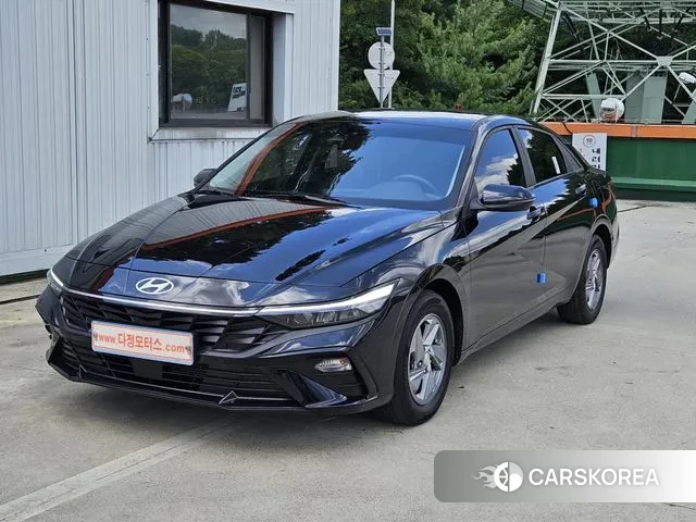 Hyundai The New Avante (CN7) 2023 Черный из Кореи