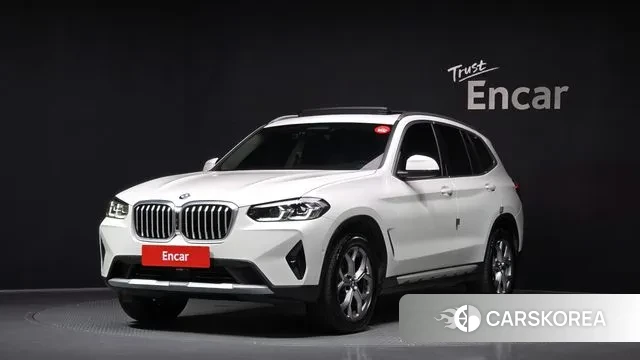 BMW X3 (G01) 2024 Белый из Кореи