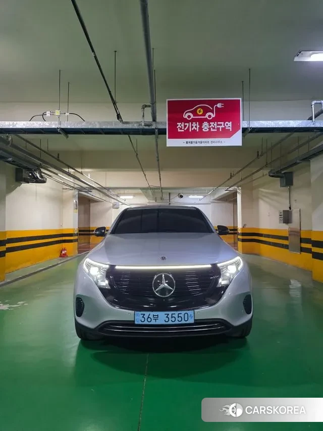 Mercedes-Benz EQC N293 2020 Серебристо-серый из Кореи
