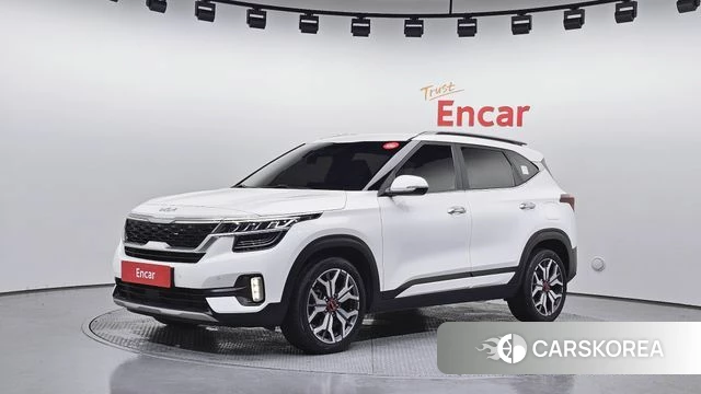 Kia Seltos 2021 Белый из Кореи