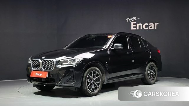 BMW X4 (G02) 2024 Черный из Кореи