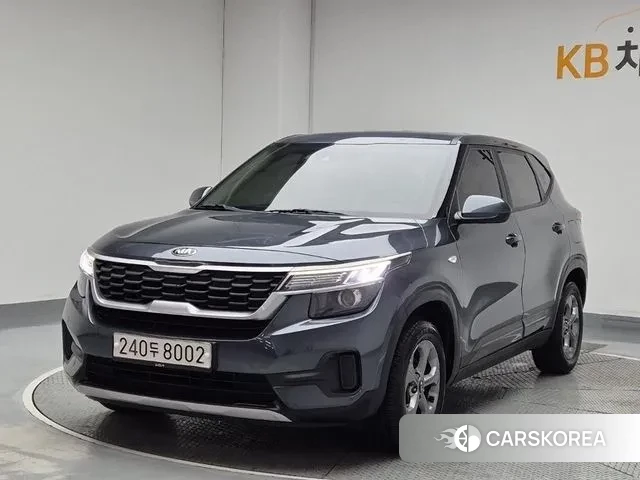 Kia Seltos 2020 Серый из Кореи