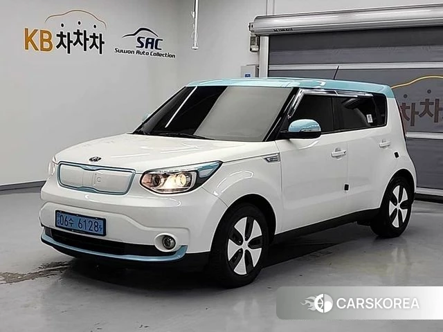 Kia Soul EV 2018 Белый из Кореи