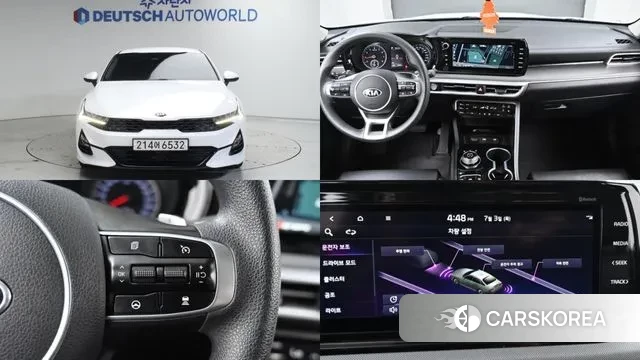 Kia K5 3rd generation 2021 Белый из Кореи