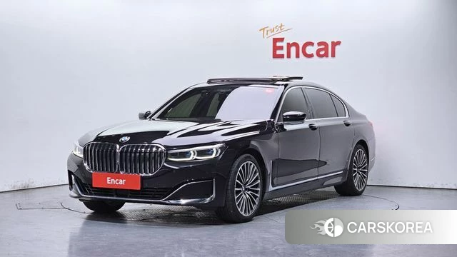 BMW 7 Series (G11) 2021 Черный из Кореи