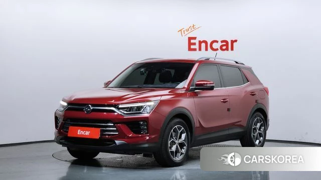 Ssangyong Beautiful Korando 2020 Красный из Кореи