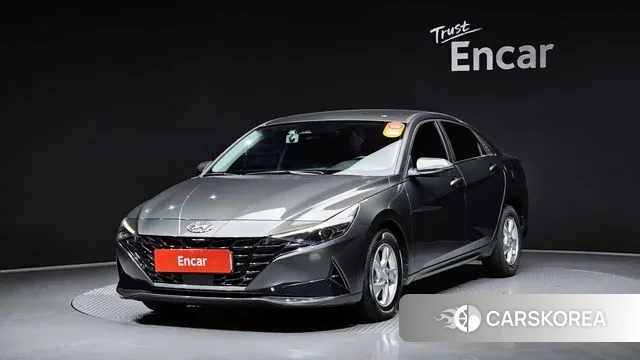 Hyundai Avante (CN7) 2021 Серый из Кореи