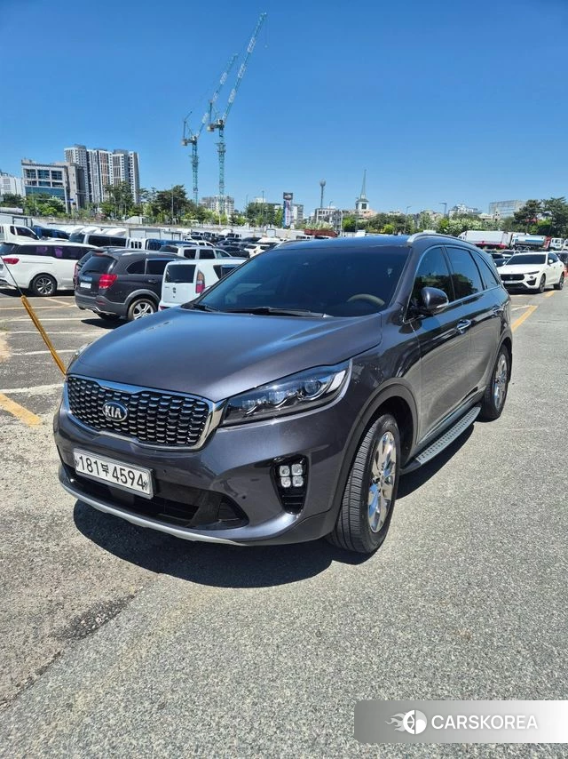 Kia The New Sorento 2018 Серебристо-серый из Кореи