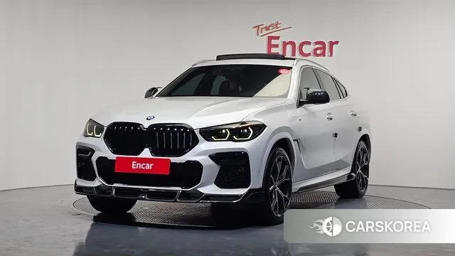 BMW X6 (G06) 2022 Белый из Кореи
