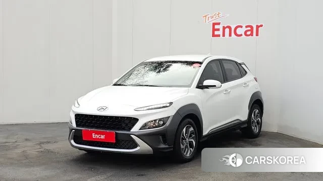 Hyundai The New Kona Hybrid 2021 Белый из Кореи