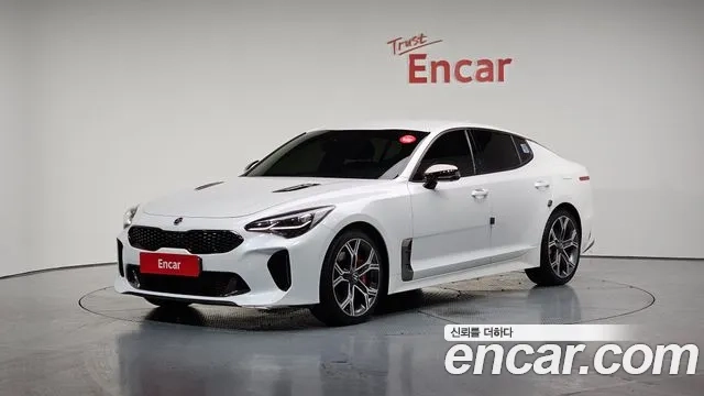 Kia Stinger 2018 Белый из Кореи