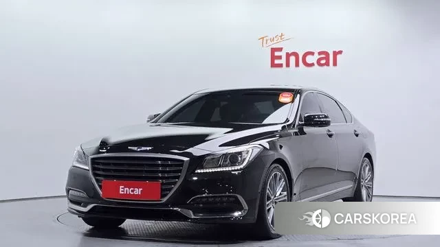 Genesis G80 2018 Черный из Кореи