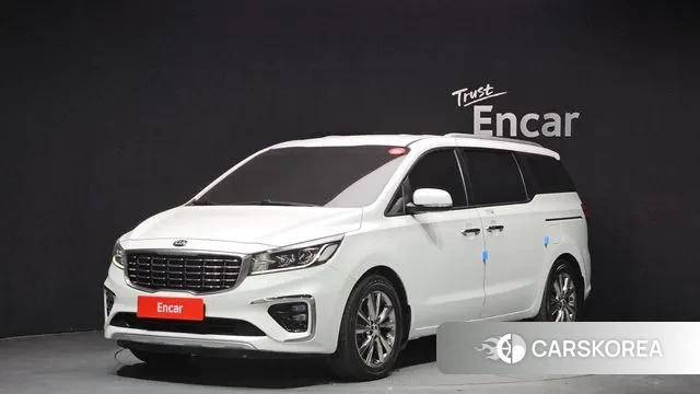 Kia The New Carnival 2019 Белый из Кореи