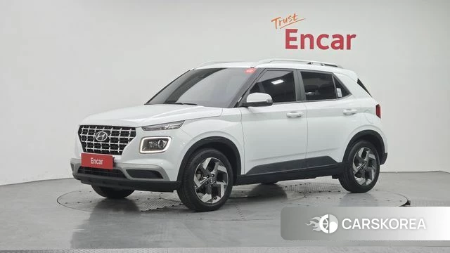 Hyundai Venue 2021 Белый из Кореи