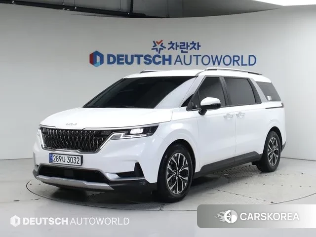 Kia Carnival 4th generation 2021 Белый из Кореи