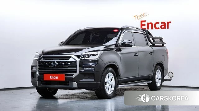 Ssangyong The New Rexton Sport 2023 Черный из Кореи