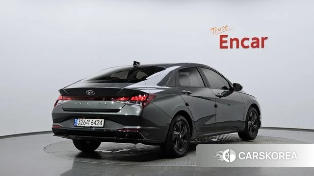 Hyundai Avante Hybrid (CN7) 2023 Серый из Кореи