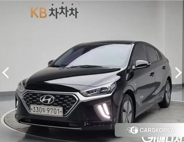 Hyundai The New Ionic Hybrid 2019 Черный из Кореи