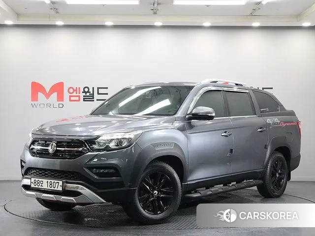Ssangyong Rexton Sports 2021 Серый из Кореи