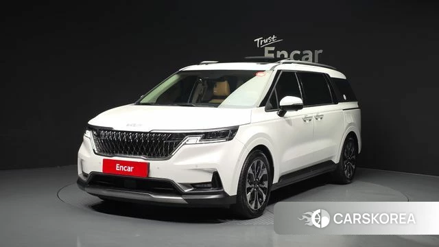 Kia Carnival 4th generation 2022 Белый из Кореи