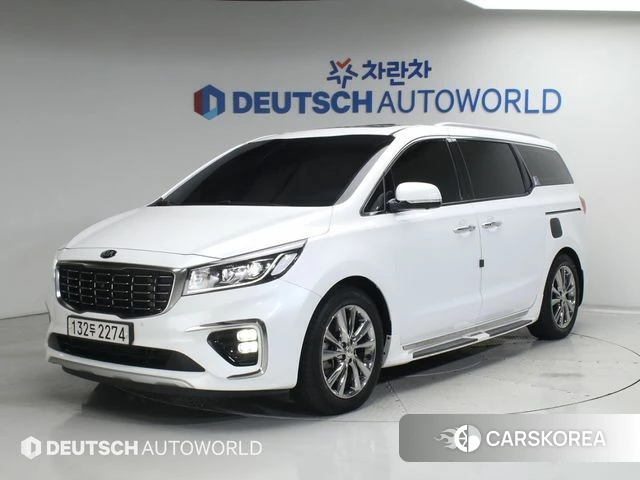 Kia The New Carnival 2018 Белый из Кореи