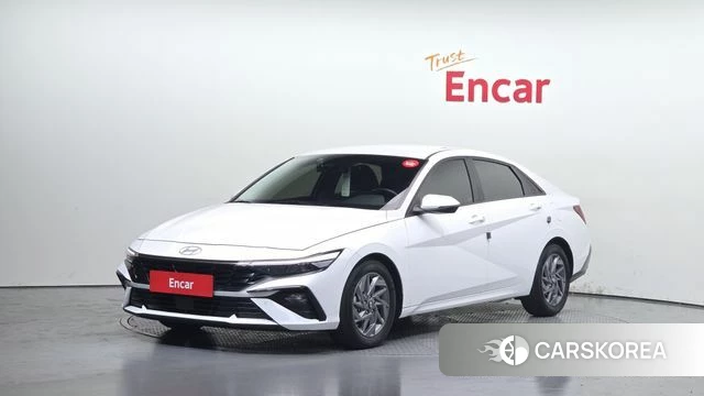 Hyundai The New Avante (CN7) 2024 Белый из Кореи
