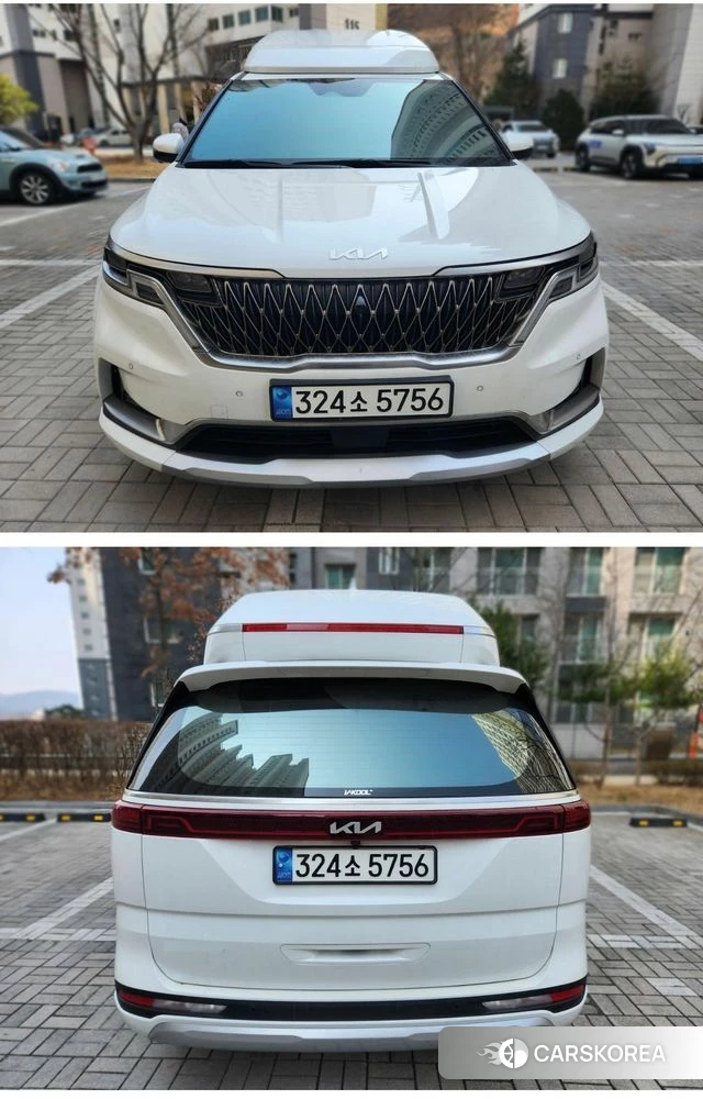 Kia Carnival 4th generation 2023 Белый из Кореи
