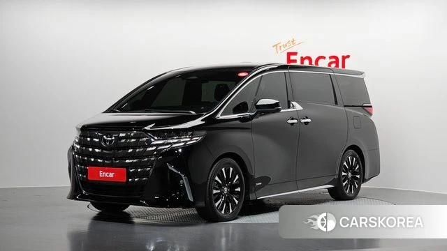 Toyota Alphard 4th Generation 2023 Черный из Кореи