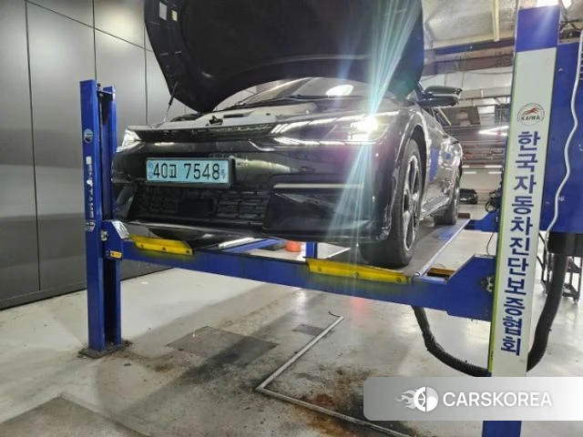 Kia EV6 2021 Черный из Кореи