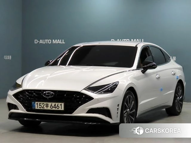 Hyundai Sonata (DN8) 2021 Белый из Кореи