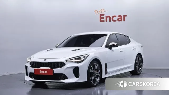 Kia Stinger 2018 Белый из Кореи