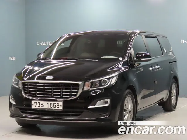 Kia The New Carnival 2018 Черный из Кореи