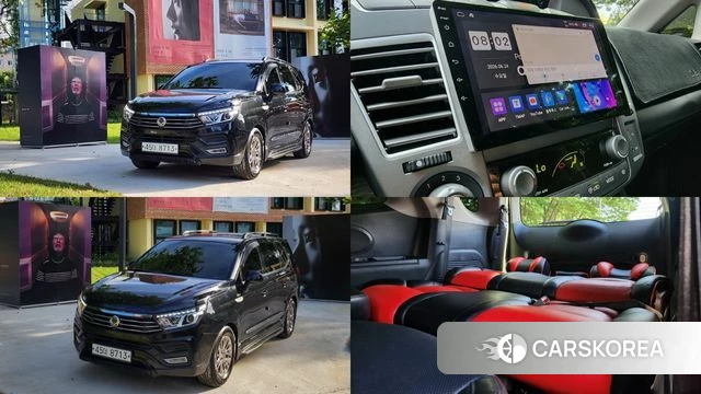 Ssangyong Korando Turismo 2018 Черный из Кореи