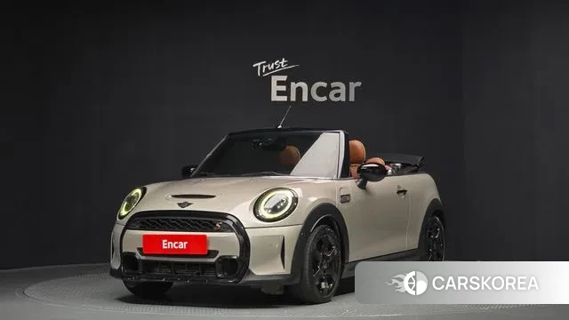 Mini Cooper S Convertible 2022 Жемчужный цвет из Кореи