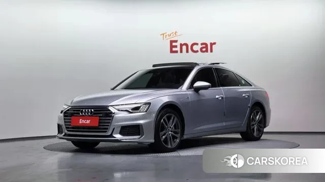 Audi A6 (C8) 2022 Серебряный из Кореи