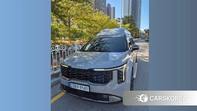 Kia The New Carnival 4th Generation 2025 Серый из Кореи