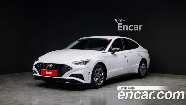 Hyundai Sonata (DN8) 2022 Белый из Кореи