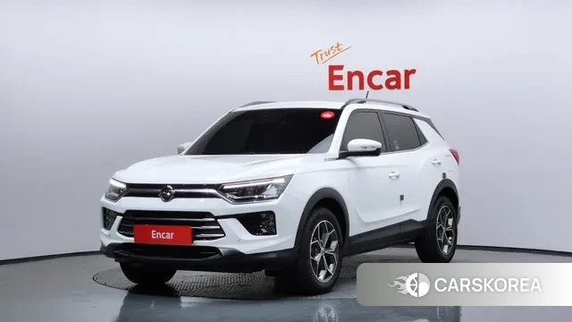 Ssangyong Beautiful Korando 2022 Белый из Кореи