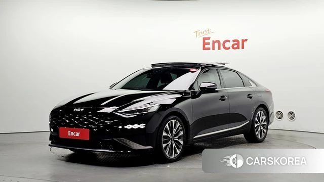 Kia K8 2021 Черный из Кореи