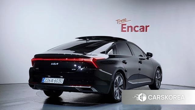 Kia K8 Hybrid 2022 Черный из Кореи
