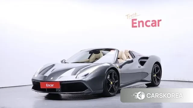 Ferrari 488 Spider 2018 Серый из Кореи