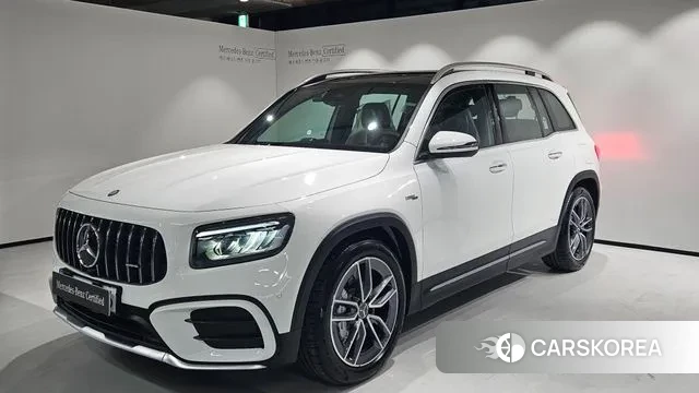 Mercedes-Benz GLB-Class X247 2025 Белый из Кореи
