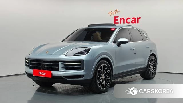 Porsche Cayenne (PO536) 2025 Серебряный из Кореи