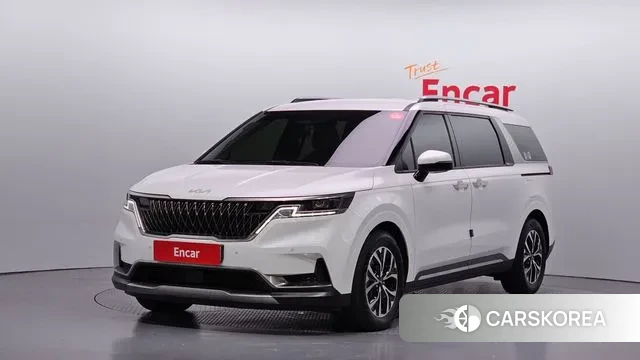 Kia Carnival 4th generation 2021 Белый из Кореи
